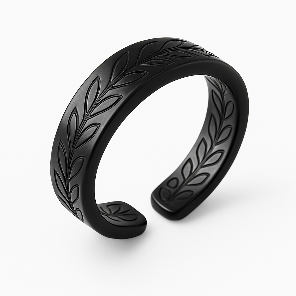 Enchanted Aurora Vine Spoon Ring